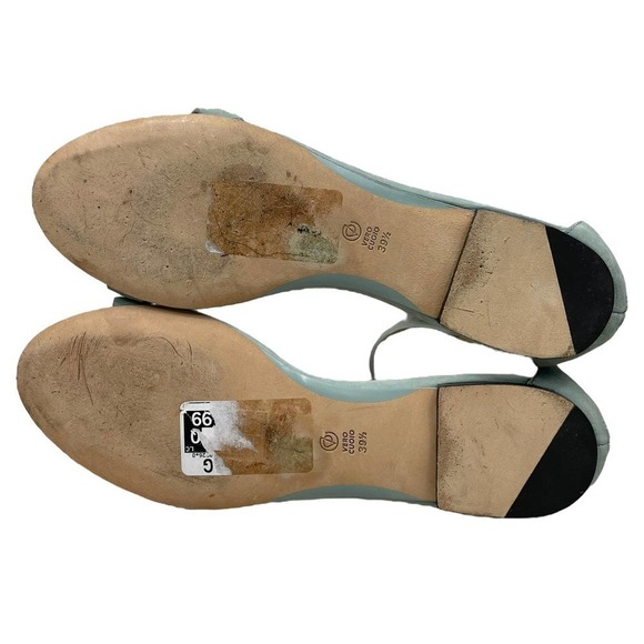 3.1 Phillip Lim Suede Light Green Flat Slip-On Sandals Eur 39.5 US 9.5 - Picture 10 of 12